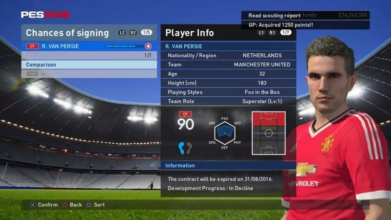 Pro Evolution Soccer 2016