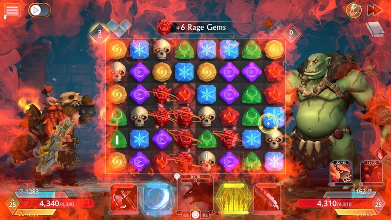 Free-to-play puzzle RPG hra Puzzle Quest 3 je dostupná na konzolích PlayStation a Xbox