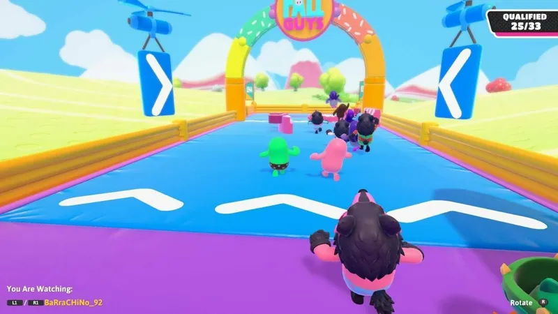 Hra Fall Guys dostane event Spartan Showdown