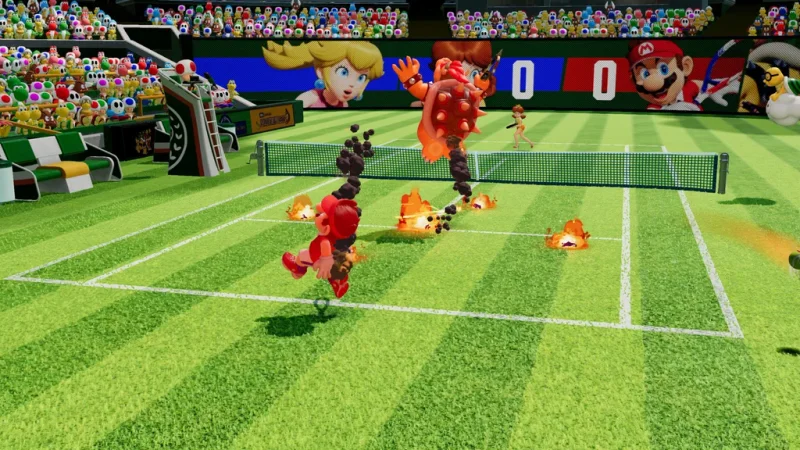 Nintendo zveřejnilo nový trailer na svoji připravovanou tenisovou hru Mario Tennis Fever