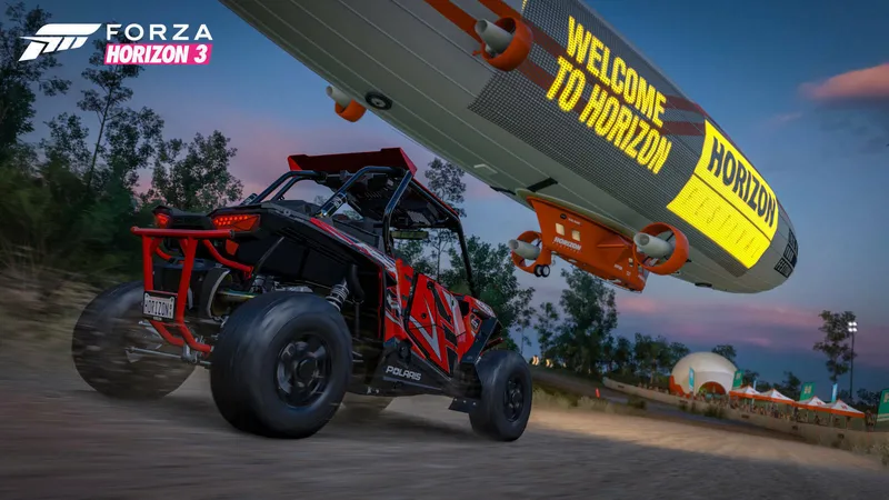 Hra Forza Horizon 3 dostala update s podporou Xbox One X