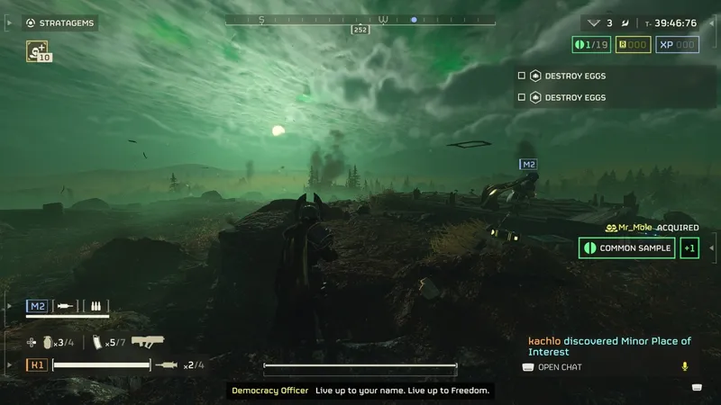 Deníček na akční hru Helldivers 2 s novými záběry z hraní