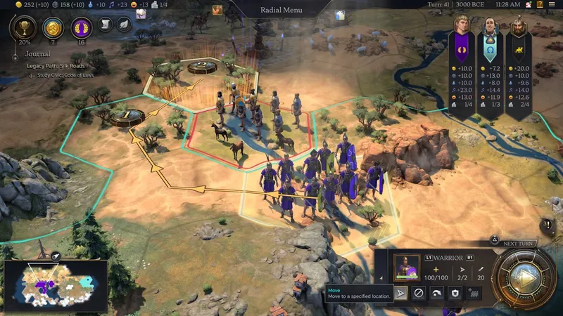 Nastíněna podpora po vydání pro hru Sid Meier’s Civilization VII