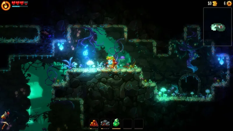 SteamWorld Dig 2 se připomíná launch trailerem