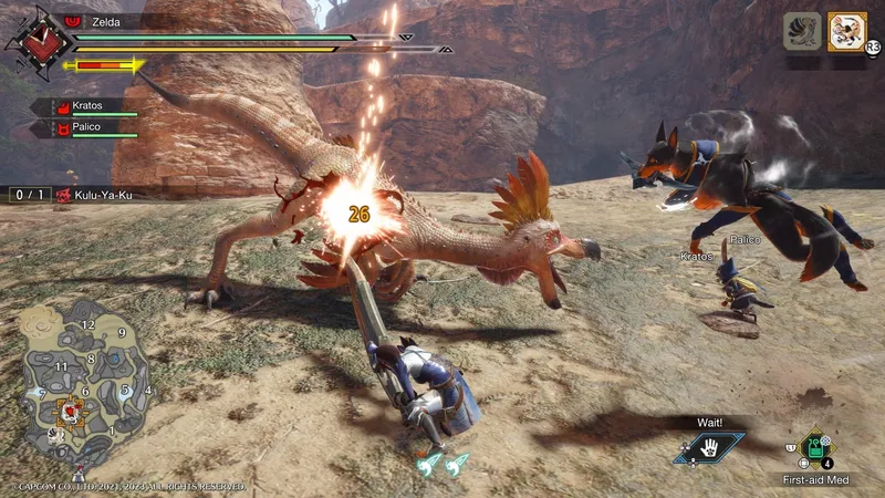 Nový Monster Hunter má vyjít druhé polovině příštího roku i pro novou konzoli Nintenda