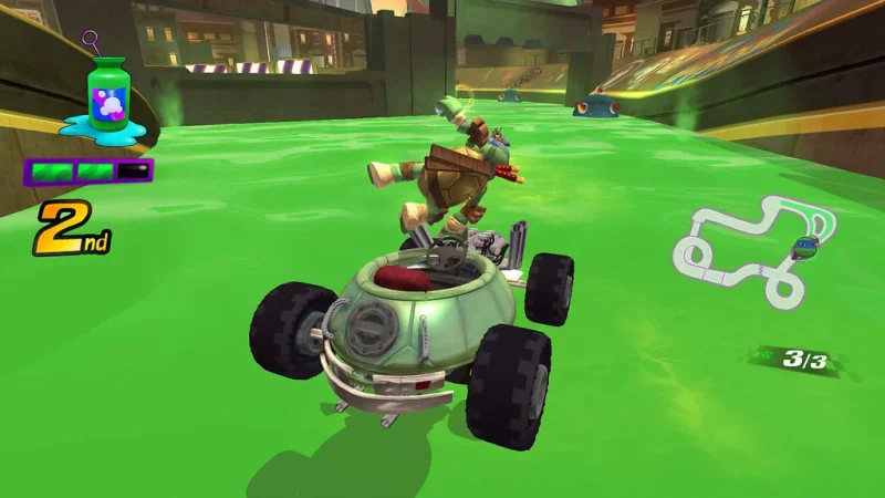Oznámena závodní arkáda Nickelodeon Kart Racers