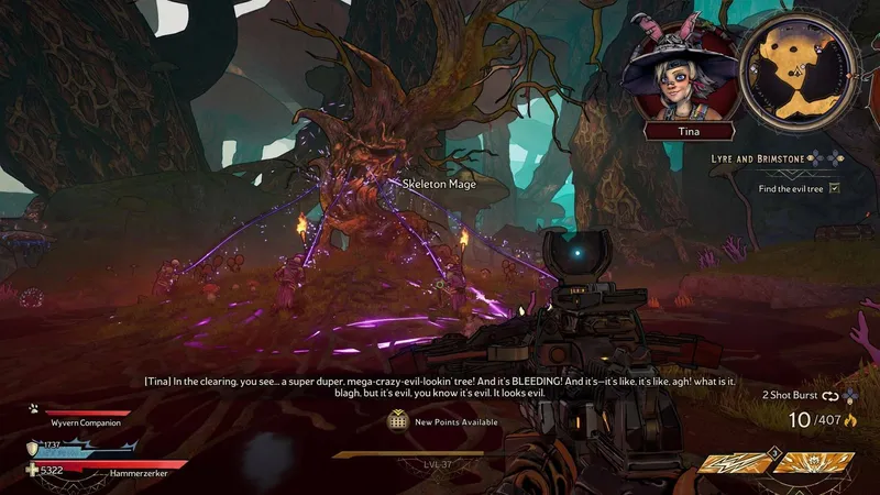 Akce Tiny Tina’s Wonderlands dostala druhé rozšíření a na PS5 i VRR podporu