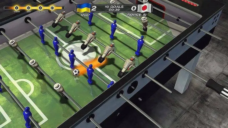 Dnes vychází na PSN česká hra Foosball 2012