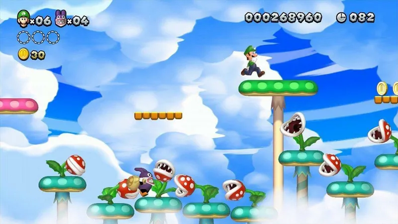 New Super Mario Bros. U - DLC New Super Luigi U