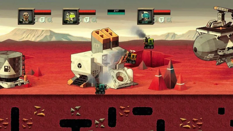 Oznámena indie hra Super Motherload pro PS3 a PS4