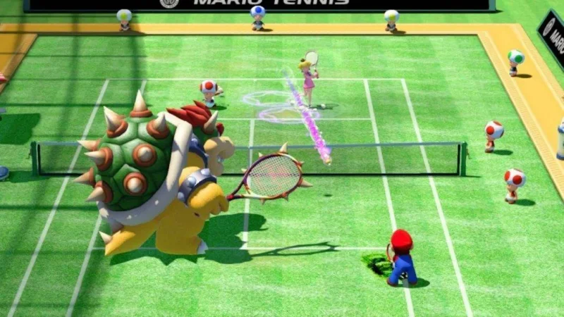 Reklama na hru Mario Tennis: Ultra Smash