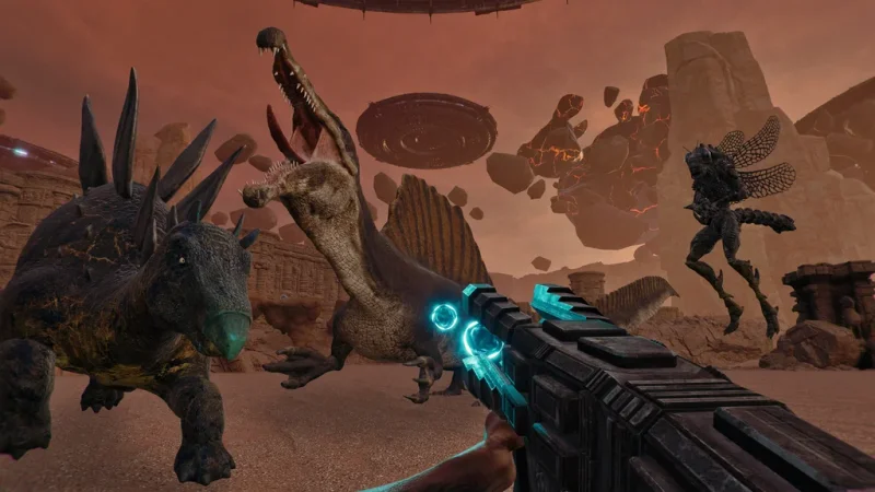 Dinosauří střílečka Son and Bone vychází už tento týden