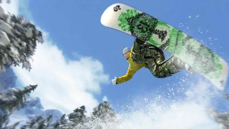 Shaun White Snowboarding