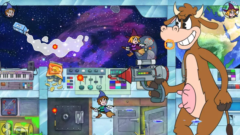 Začátkem září vyjde nadějně vypadající kooperativní plošinovka Enchanted Portals