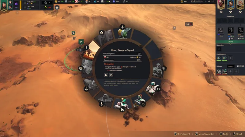 Strategická hra Dune: Spice Wars vyjde koncem listopadu pro Xbox Series X/S