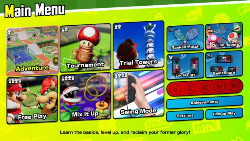 Mario Tennis Fever