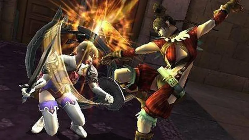 Soul Calibur: Broken Destiny na PSP