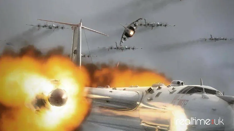 Obrázky ze zrušeného Stormbirds 