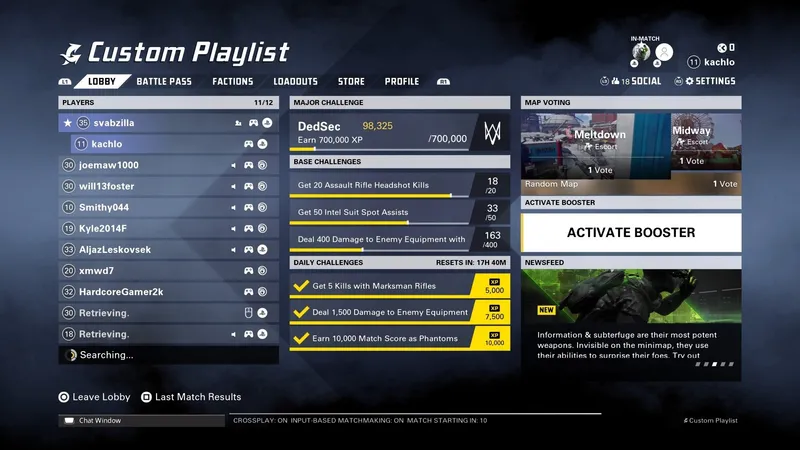 Free-to-play akce XDefiant od Ubisoftu nebude obsahovat pay-to-win mechaniky 