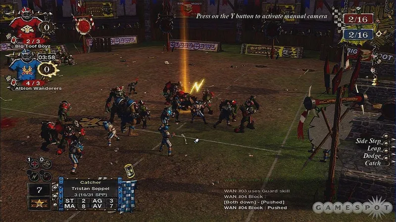 Blood Bowl ingame video