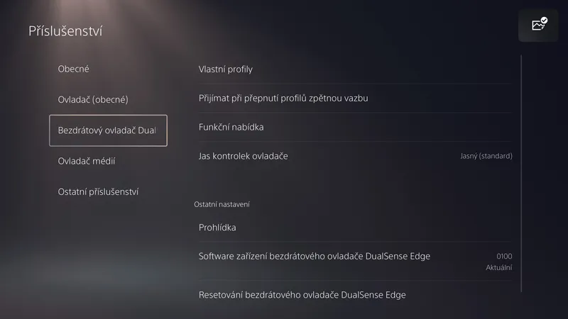 Gamepad DualSense Edge vyjde koncem ledna příštího roku, známe cenu