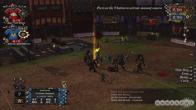 Blood Bowl ingame video