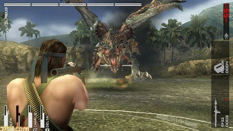 Big Boss na lovu dinosaurů