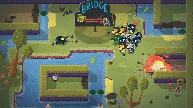 Oznámena hra Super Exploding Zoo pro PS4 a PSV