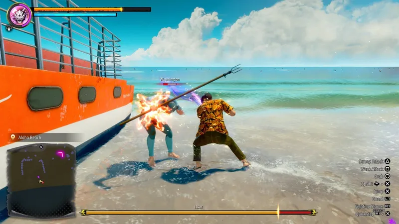 Sledujte prezentaci hry Like a Dragon: Pirate Yakuza in Hawaii