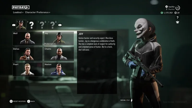 Kooperativní akce PAYDAY 3 dostane po vydání upgrade na Unreal Engine 5