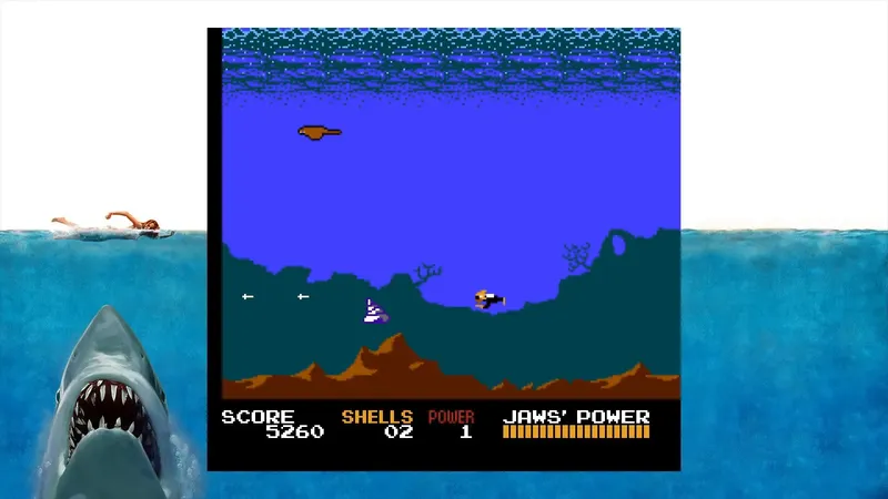 Oznámena hra Jaws: Retro Edition pro PS5 a Nintendo Switch
