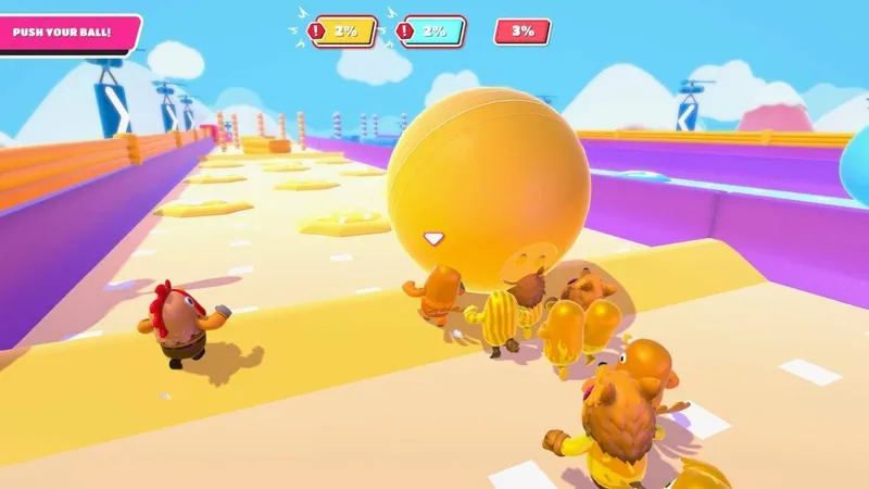 Hra Fall Guys dostane event Spartan Showdown