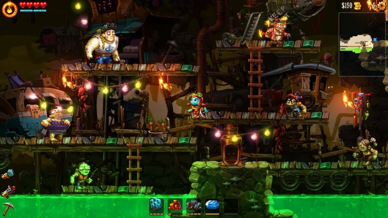 SteamWorld Dig 2 se připomíná launch trailerem