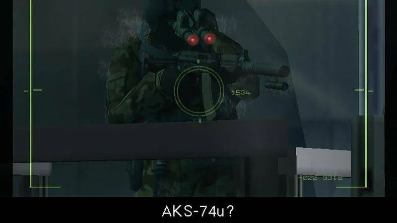 Metal Gear Solid 2: Substance