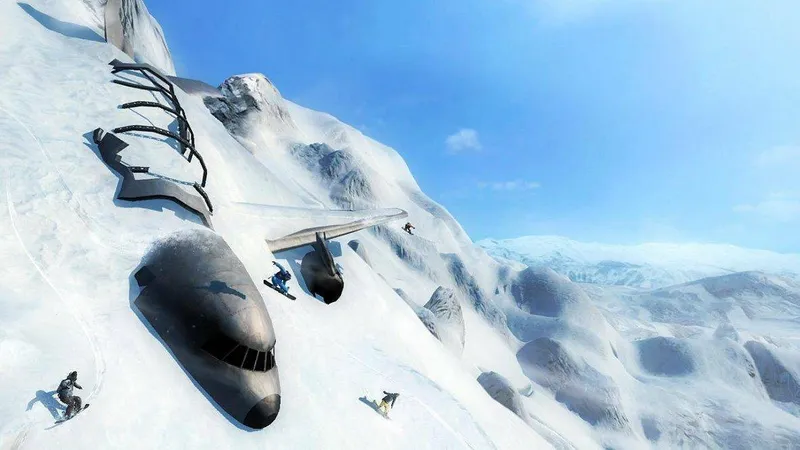 Shaun White Snowboarding