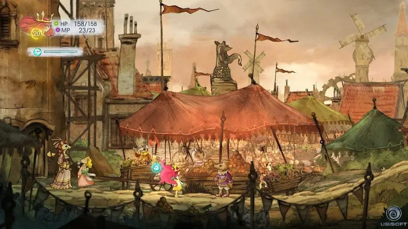 Child of Light oznámen pro PlayStation Vita