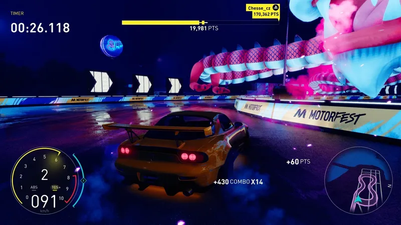 Závodní hra The Crew Motorfest byla dokončena