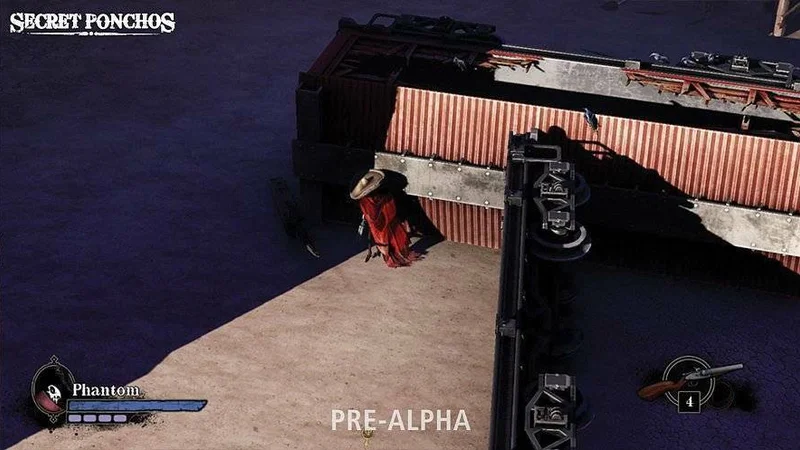 Přiblížení hry Secret Ponchos pro PS4