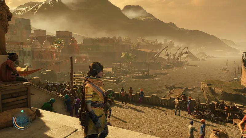 Záběry z hraní akční dobrodružné hry Unknown 9: Awakening