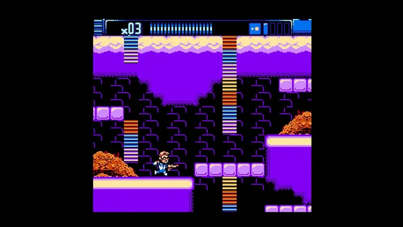 Oznámena akční plošinovka Angry Video Game Nerd 8-bit