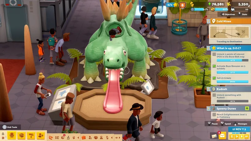 Hra Two Point Museum dostane rozšíření Zooseum začátkem prosince 