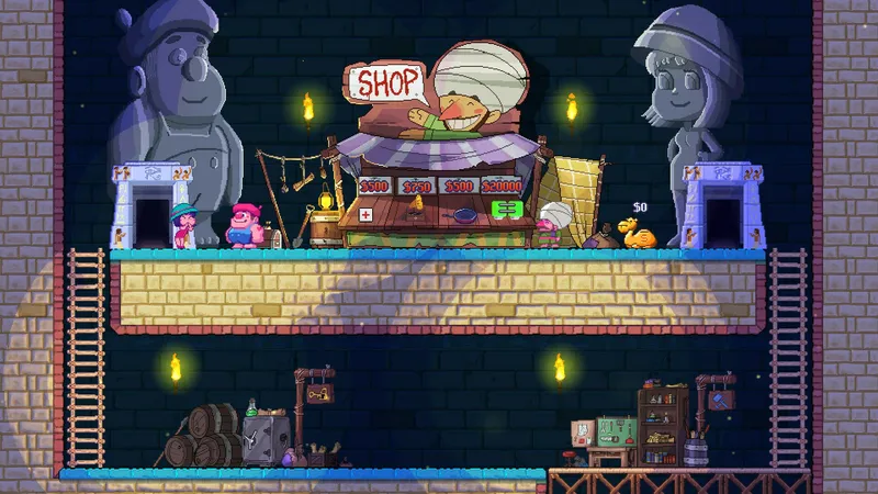 Roguelike plošinovka Falling Out vyjde začátkem října