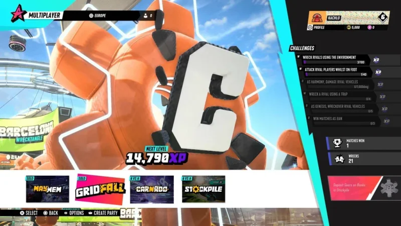 Oznámena hra Destruction Allstars pro PlayStation 5
