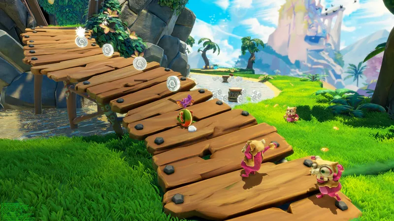Launch trailer na vycházející plošinovku Yooka-Replaylee
