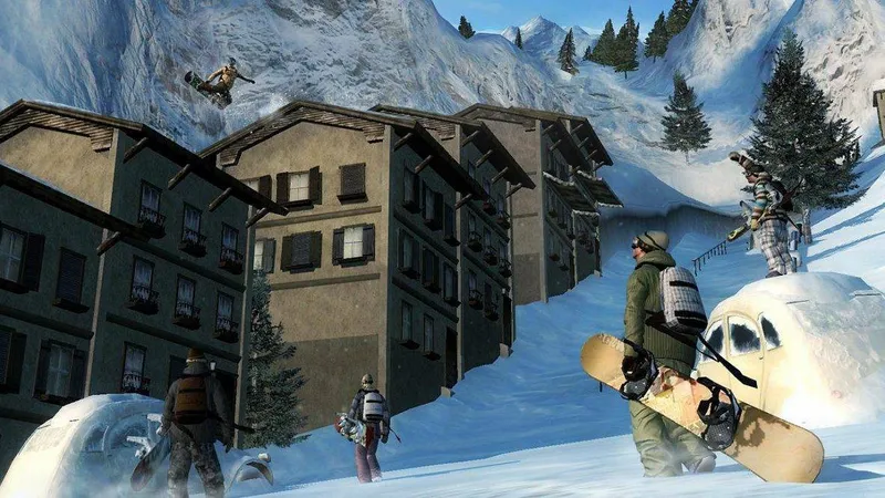 Shaun White Snowboarding