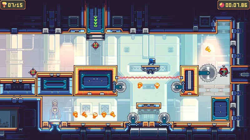 Česká retro plošinovka BZZZT míří na konzoli Nintendo Switch