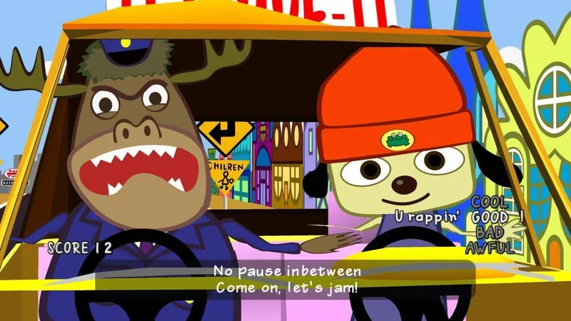 Podívejte se na 30 minut z nedávno vydané hry PaRappa The Rapper Remastered
