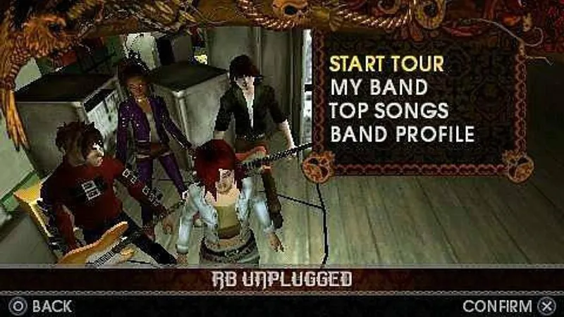 Rock Band Unplugged pro PSP
