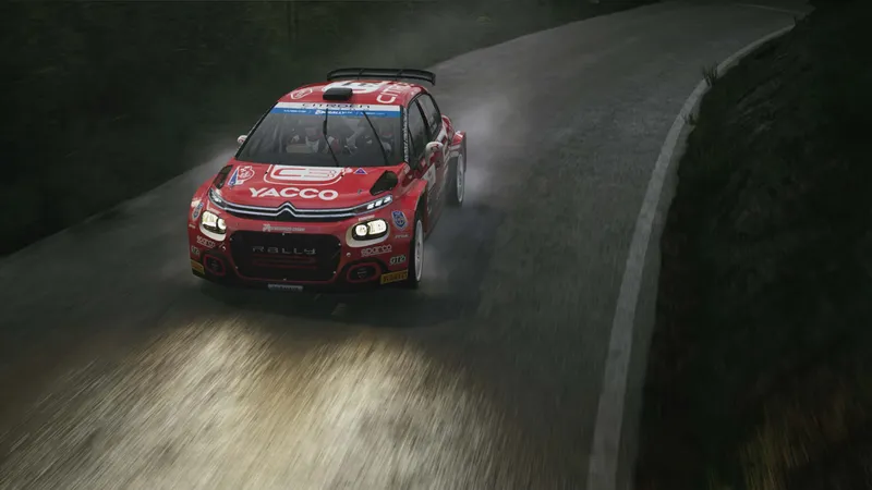 Gameplay video na závodní hru EA SPORTS WRC