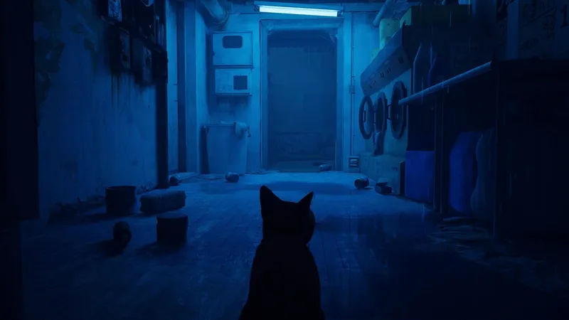 Prvních 25 minut z hraní kočičí dobrodružné hry Stray (PS5)